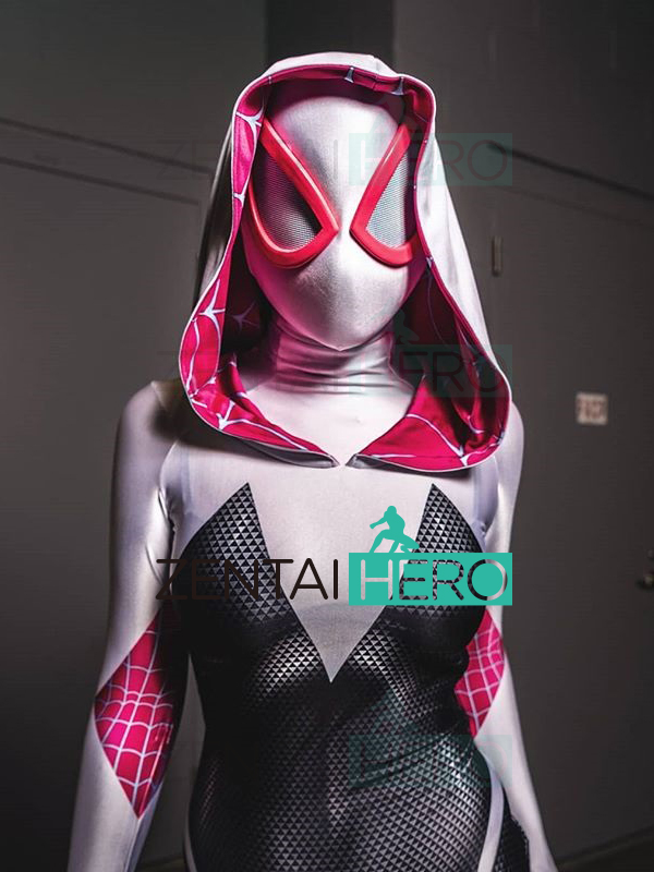 3D Printed Gwen Stacy Costume Spider-Man: Into the Spider-Verse