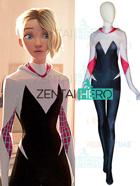 3D Printed Gwen Stacy Costume Spider-Man: Into the Spider-Verse