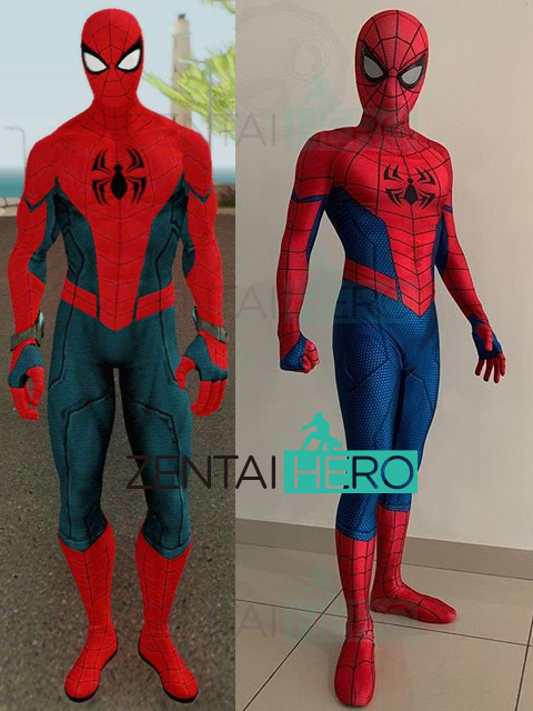 3D Printed NEW Ultimate Alliance 3 Spiderman Cosplay Costume