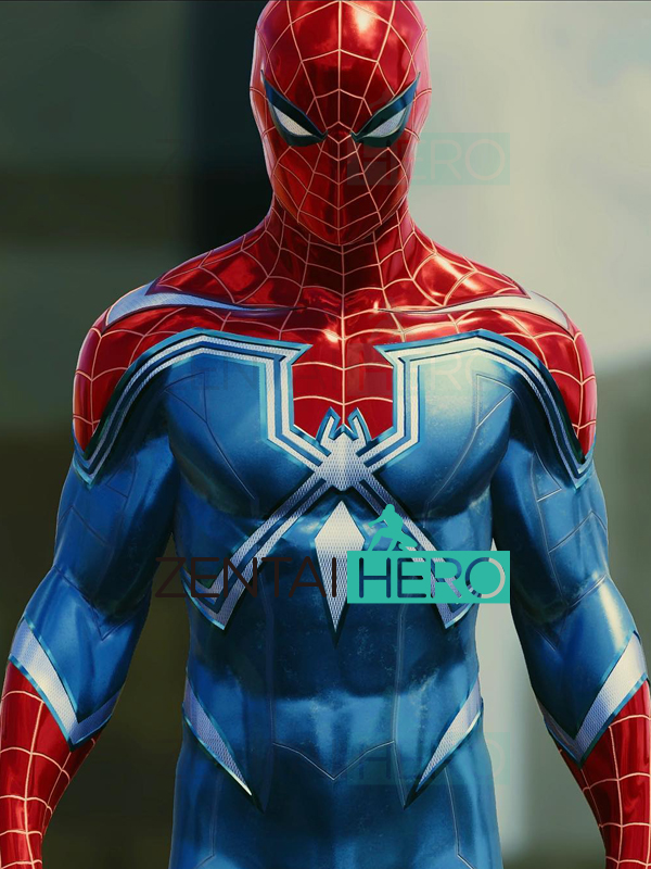 2019 NEW Printed Spiderman PS4 The Heist DLC Resilient Cosplay