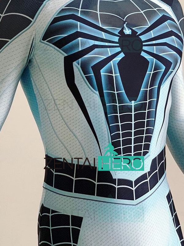 2019 NEW Spider-Man Negative Suit PS4 Spiderman Cosplay Costume