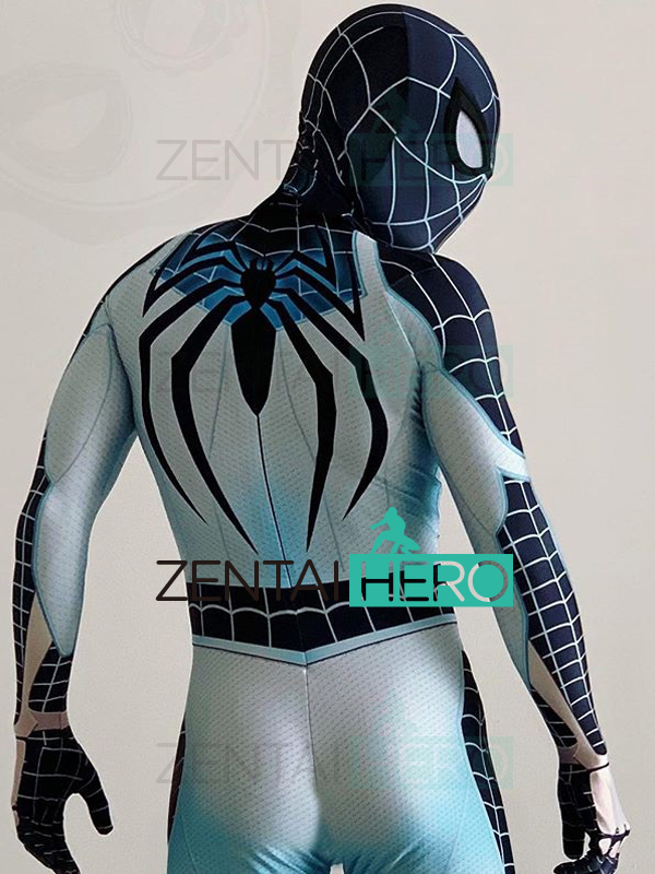 2019 NEW Spider-Man Negative Suit PS4 Spiderman Cosplay Costume