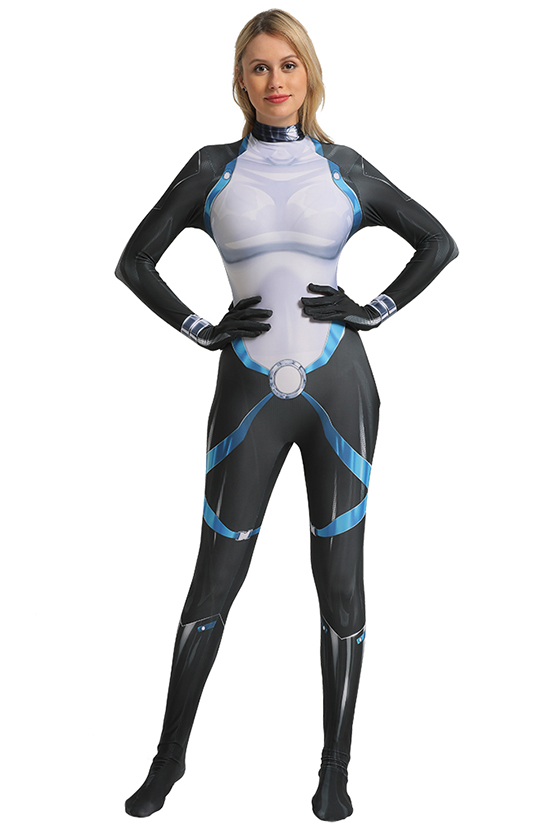 Cheap 3D Printed X-men Neena Thurman-Domino Cosplay Costume