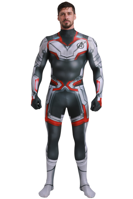 Cheap Male Avengers: Endgame Quantum Realm Cosplay Costume