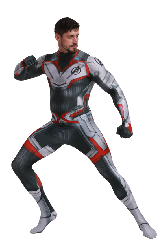 Cheap Male Avengers: Endgame Quantum Realm Cosplay Costume