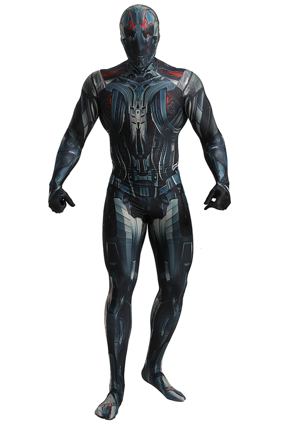 Cheap 3D Printed Avengers Ultron Cosplay Costumes Halloween