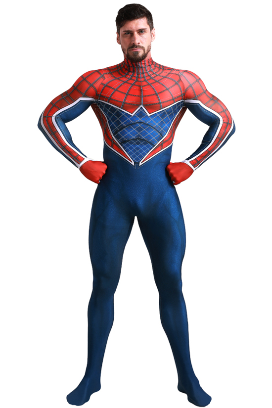 3D Printing Spider-Punk Costume Punk-Rock Spider-man Costume