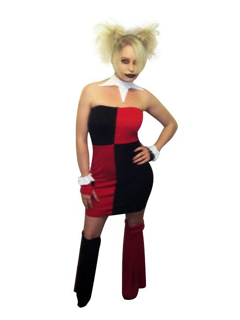 Harley Quinn Halloween Costumes Dress