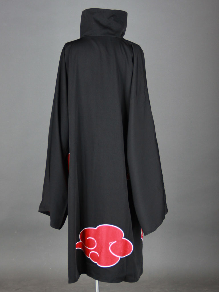 Naruto Akatsuki Organization Cosplay Costume Cloak