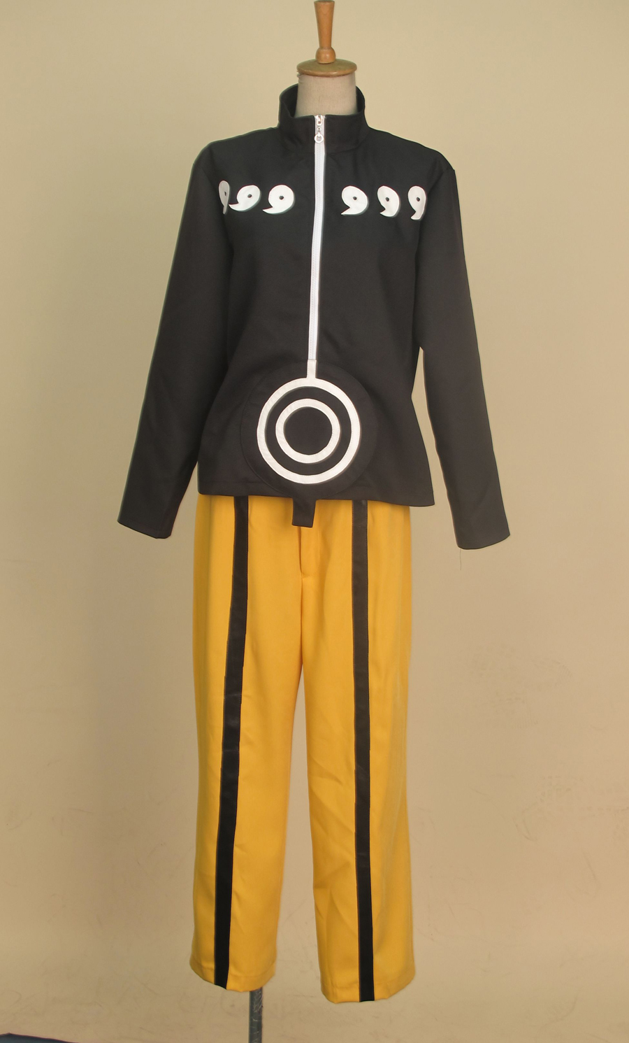 Naruto Uzumaki Naruto Nine-Tails Bijuu Mode Cosplay Costume