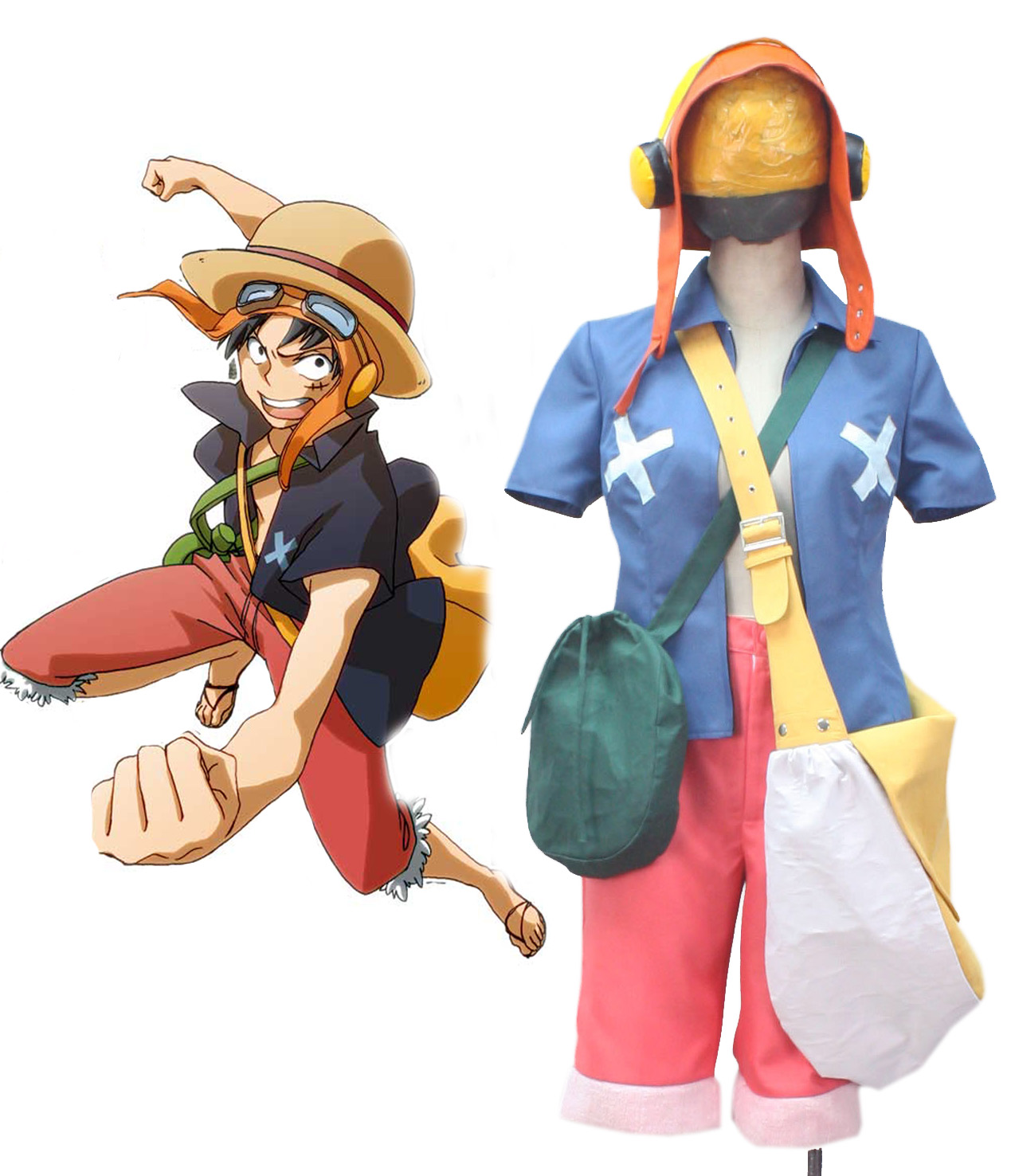 One Piece Film Strong World Monkey·D·Luffy Cosplay Costume
