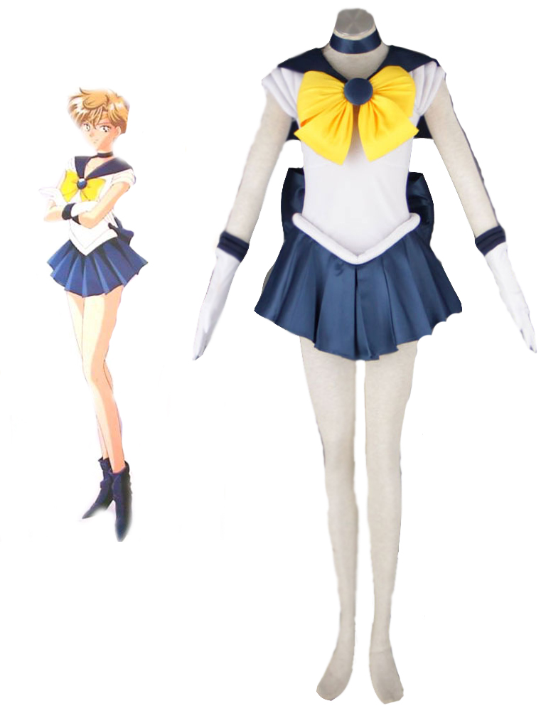 Sailor Moon Uranus Tenoh Haruka Fighting Uniform Cosplay Costume