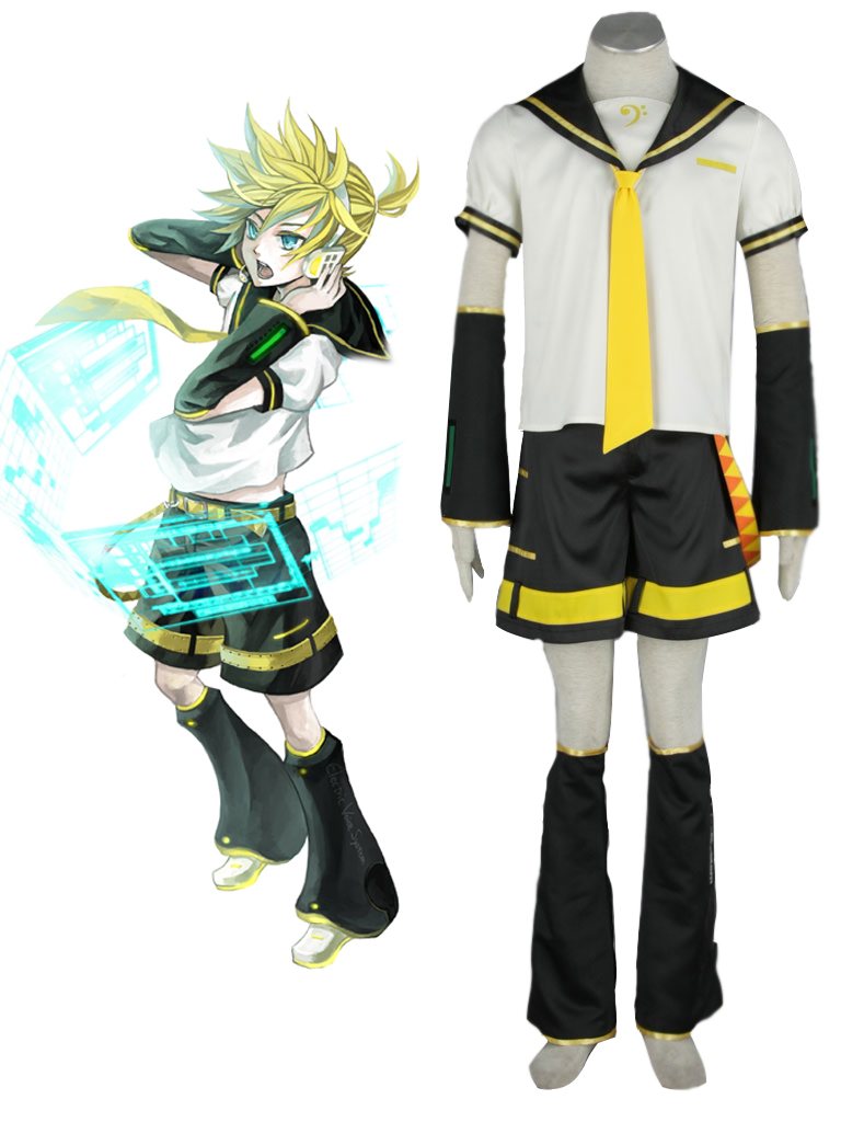 Vocaloid Kagamine Len Cosplay Costume Male