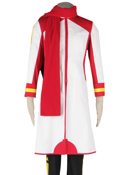 Vocaloid Kaito Cosplay Costume Hallween Uniform Red