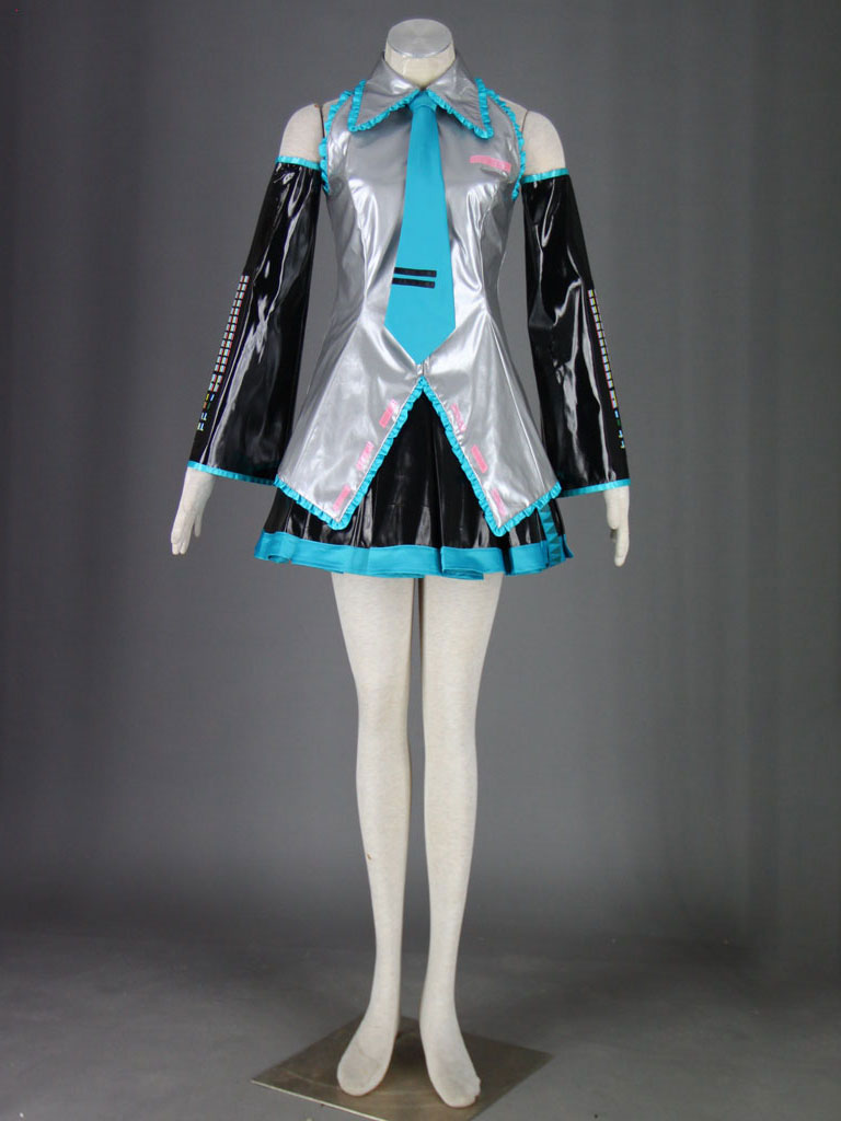 Vocaloid Super Alloy Hatsune Miku V2 Cosplay Costume