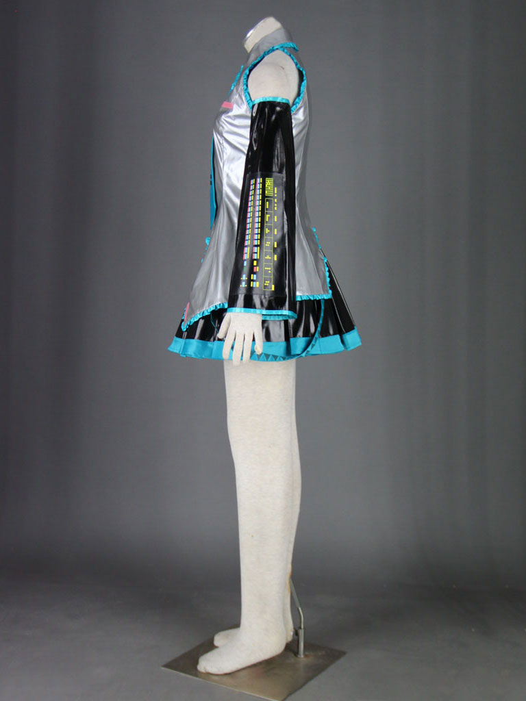Vocaloid Super Alloy Hatsune Miku V2 Cosplay Costume