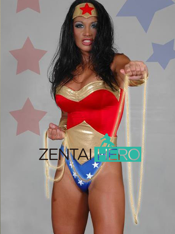 Sexy Superhero Wonder Woman Halloween Costumes