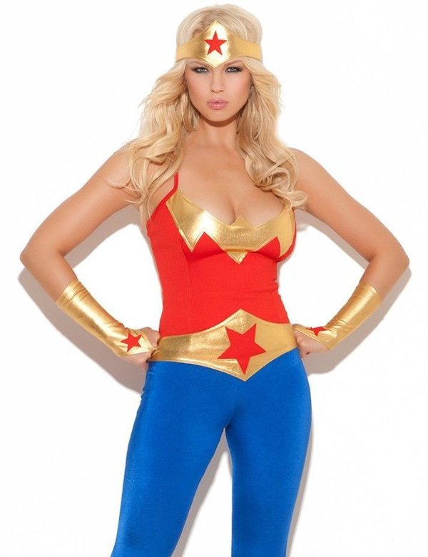 Wonder Woman Catsuit Halloween Costume