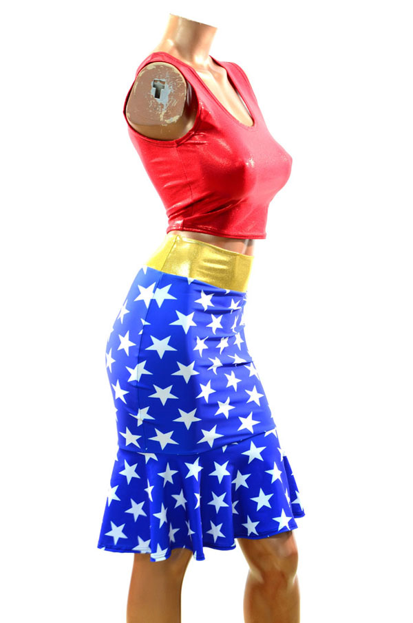 Wonder Woman Sexy Halloween Costume Dress