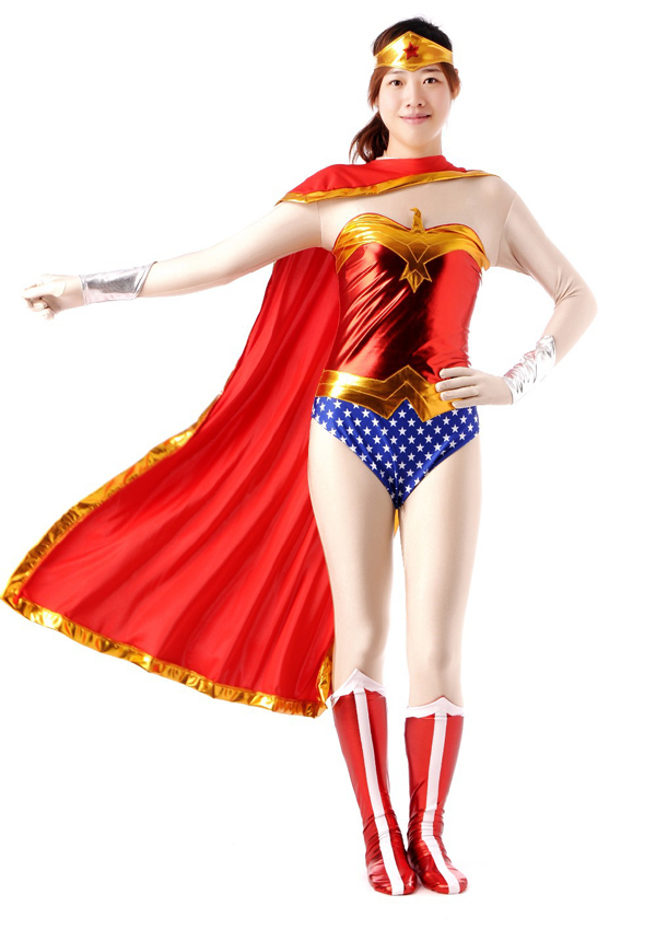 Wonder Woman Superhero Halloween Cosplay Costume
