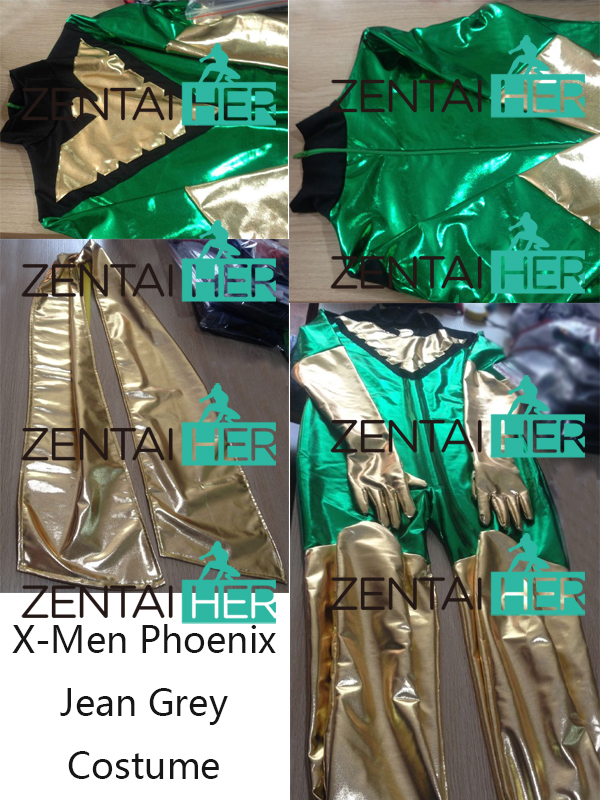 X-Men Dark phoenix Jean Grey Costume Skin Suit
