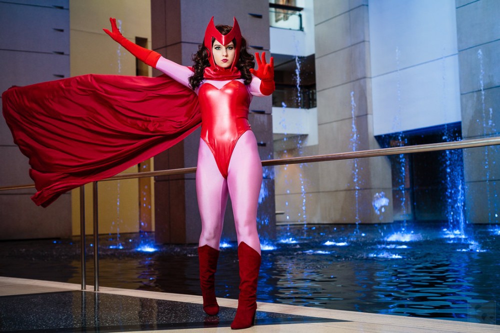 X-Men Scarlet Witch Costume With Cape