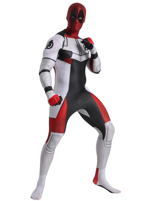 Cheap Avengers: Endgame Deadpool Quantum Realm Cosplay Costume