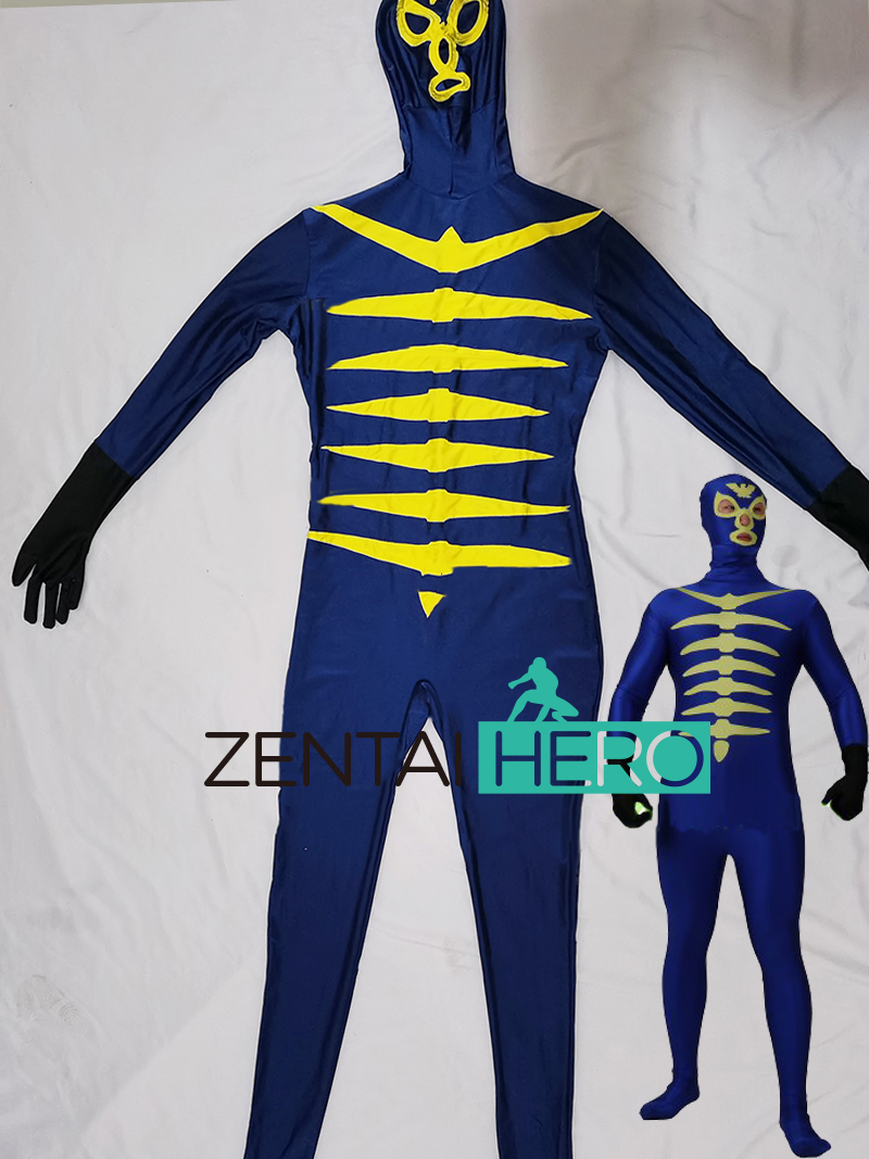 New Male Blue Shocker ショッカー Cosplay Costume no Belt