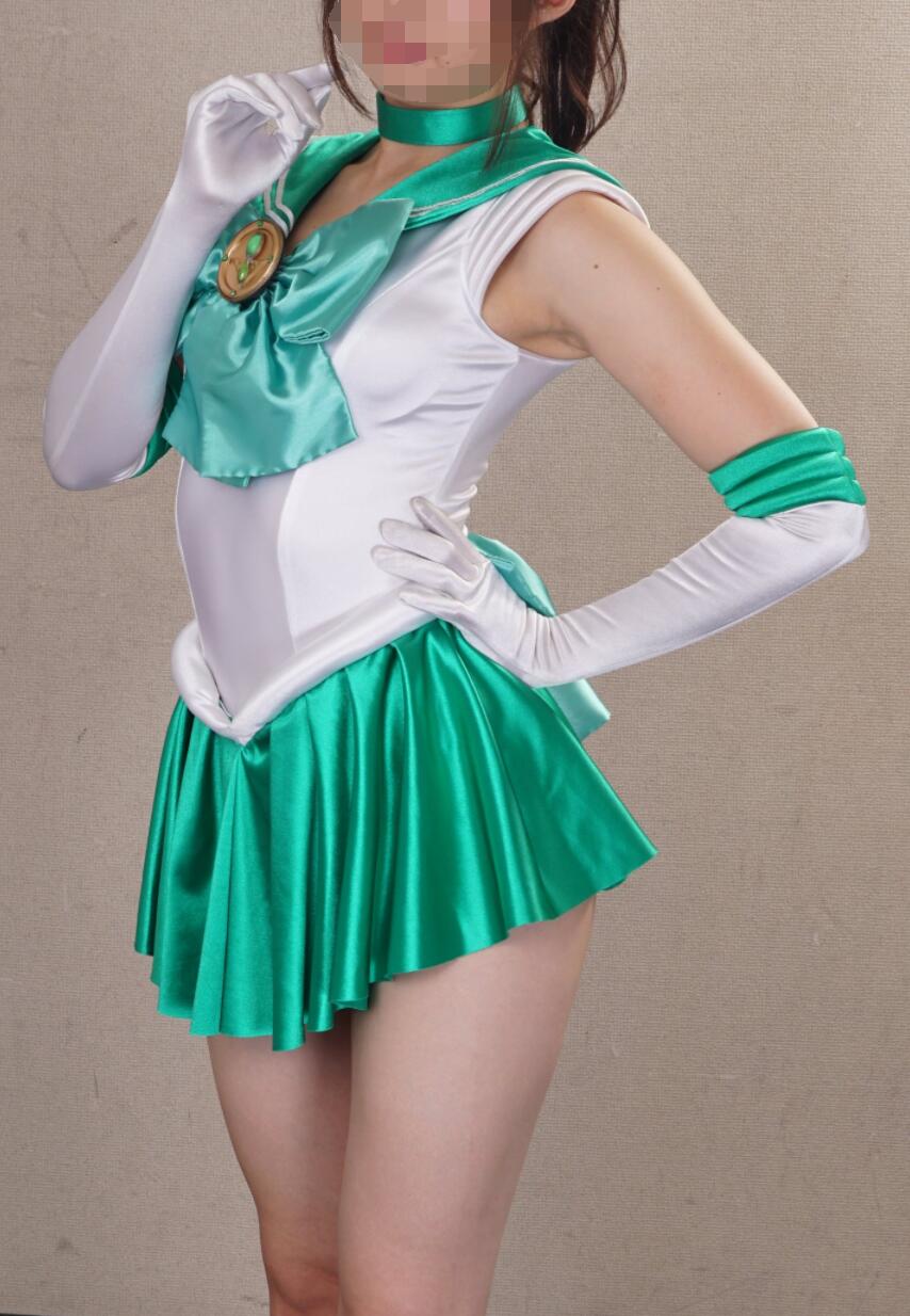 Sexy Gilr Sailor Moon Kino Makoto Cosplay Costume 木野 まこと