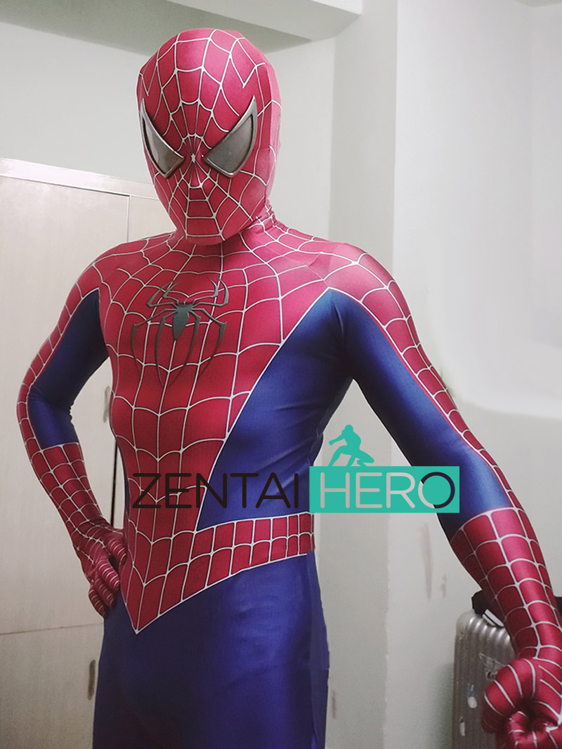 3D Printed NEW Raimi Spiderman Cosplay for Halloween