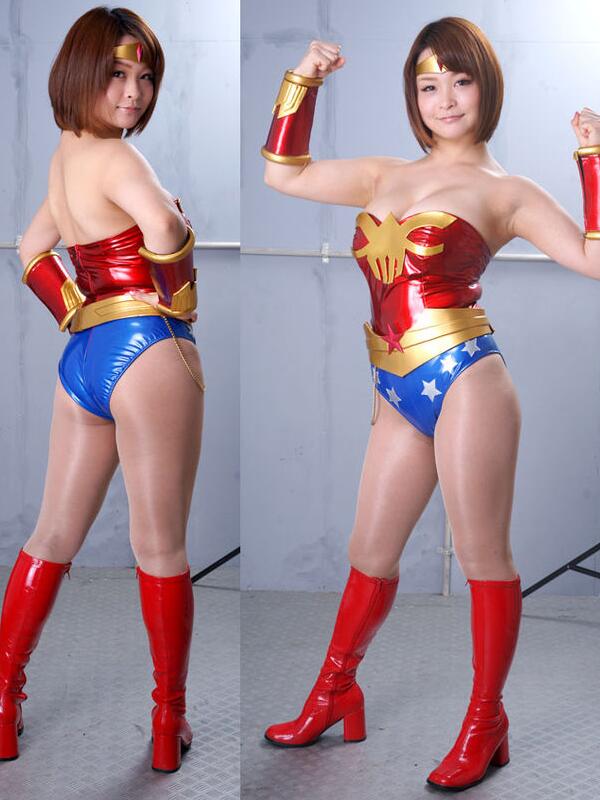 Sexy Super Giga Heroine Goddess Wonder Girl Cosplay Costume