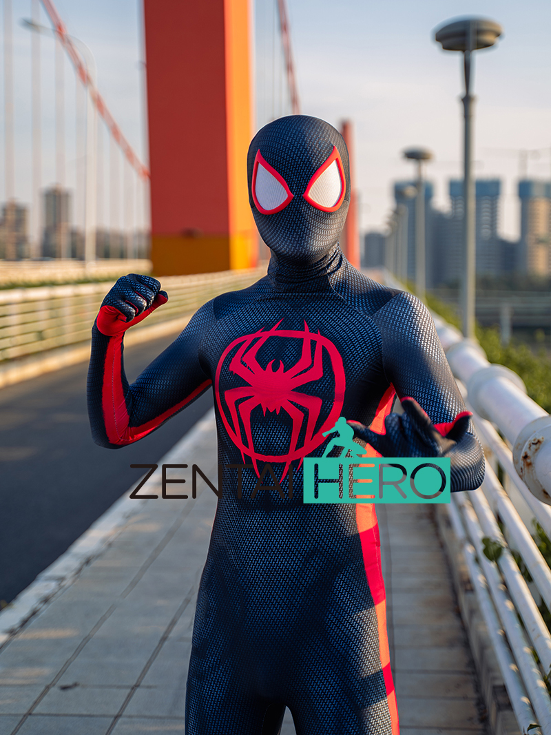 New Miles Morales Across the Spider-Verse Cosplay Costume