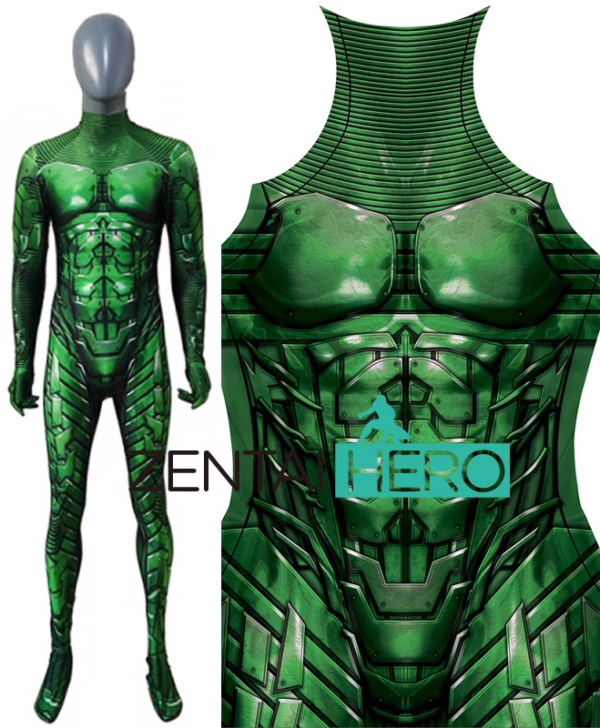 Green Goblin MCU Version Cosplay Costume with Muscle Shade
