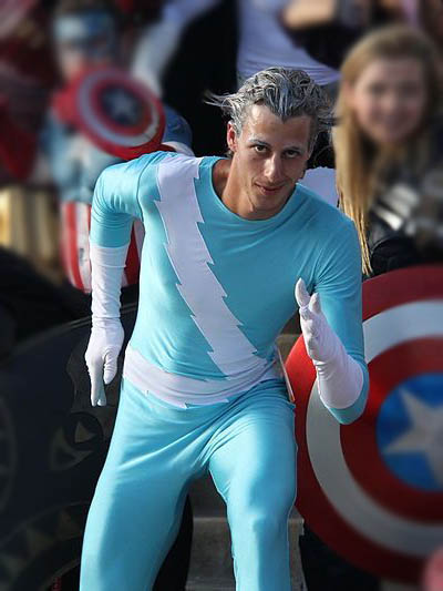 Adult Quicksilver Costume The Avengers Superhero Costume