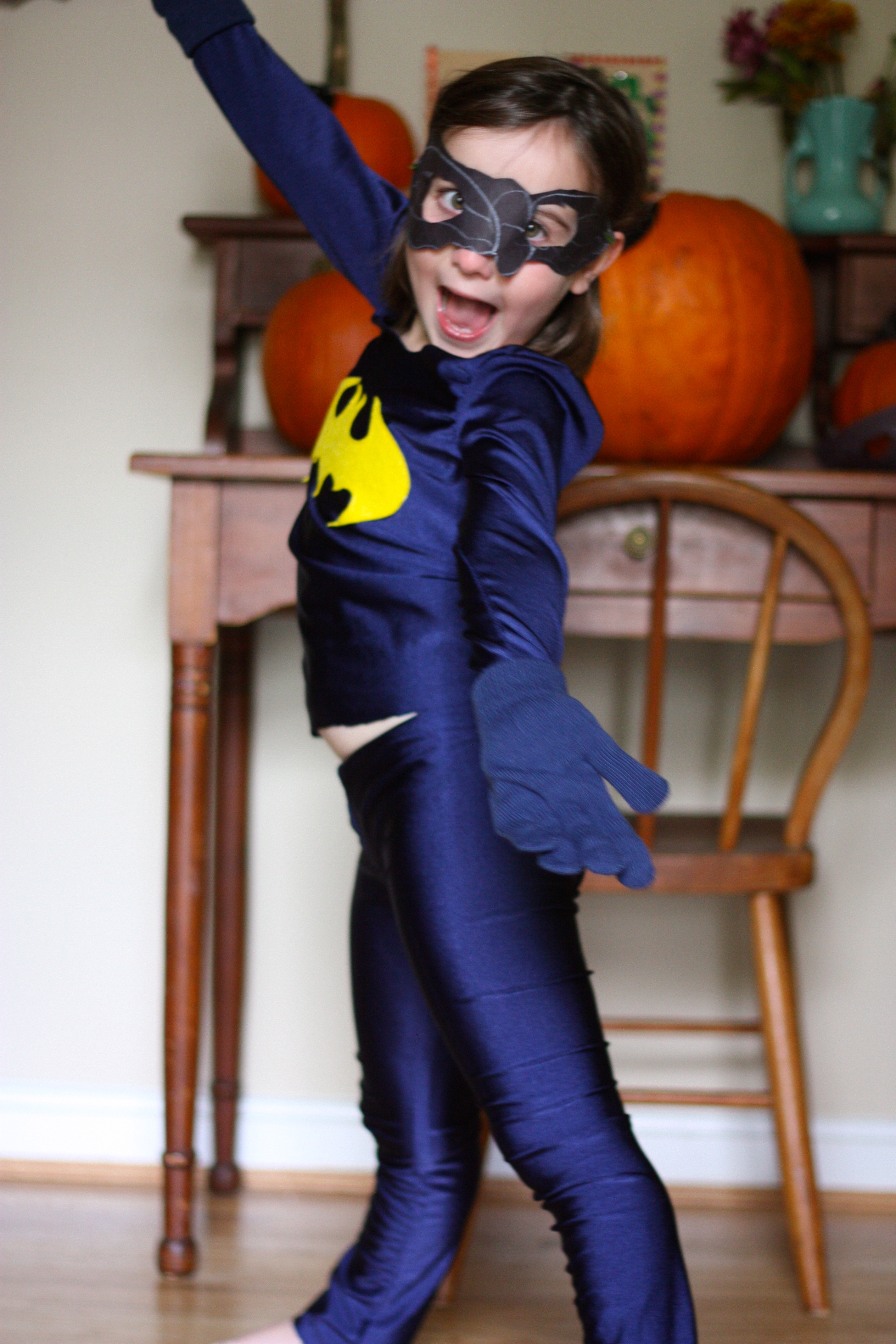Batgirl Costume Halloween Kids Batman Costume