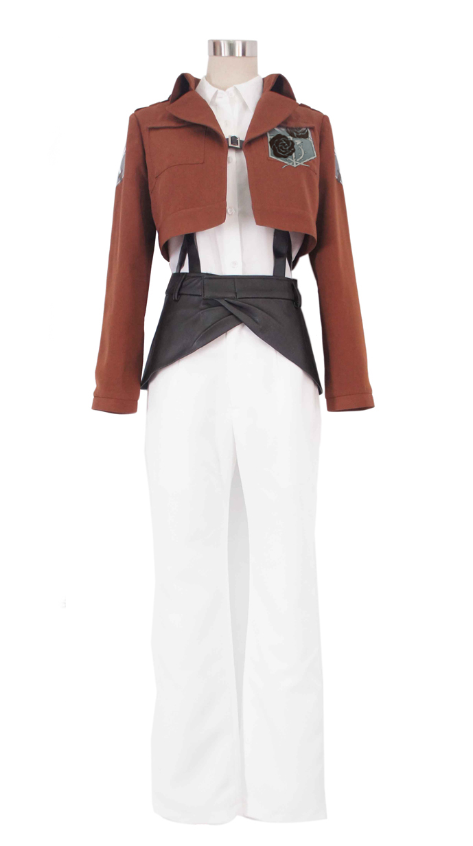 Attack on Titan Stationed Corps Rosa rugosa Uniform Cosplay Cost