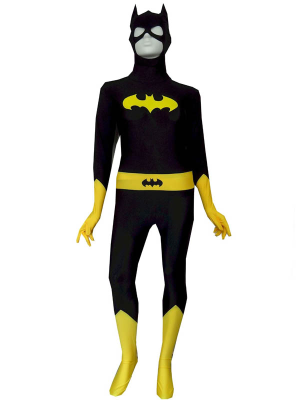Classical Black Batman Cosplay Costume Full Body Superhero Suit