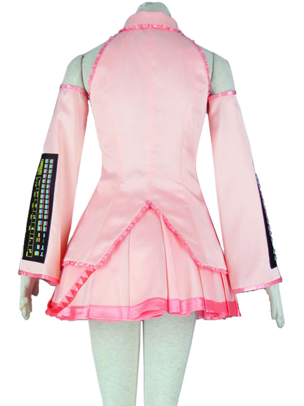 Vocaloid Pink Sakura Hatsune Miku Cosplay Costume 桜ミク