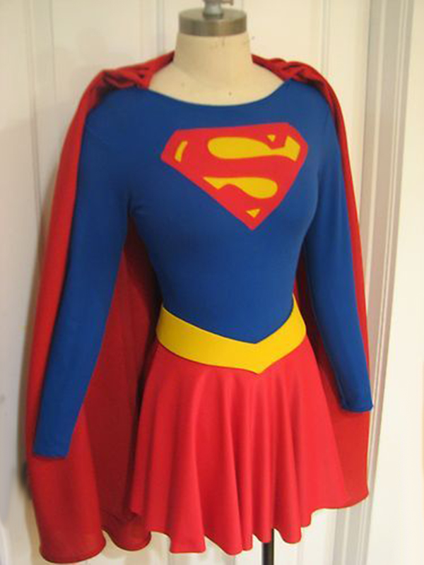 NEW Supergirl Halloween Costume With Cape