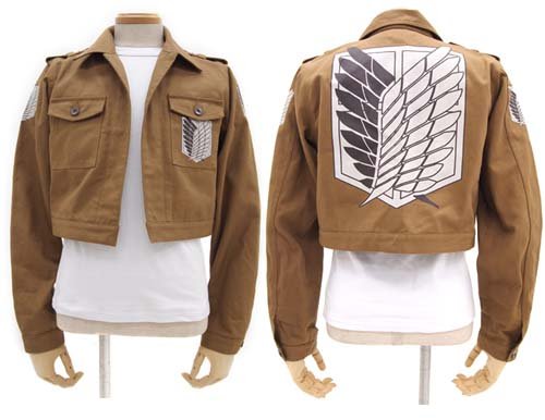 Attack on Titan The Recon Corps Wings of Freedom Boy's Jaket Cos