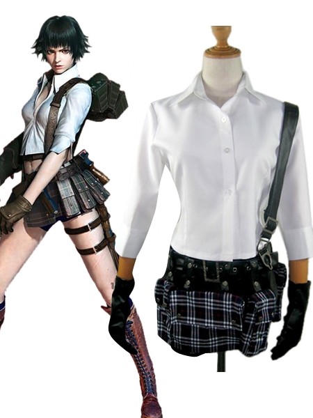 Devil May Cry3 Lady Cosplay Costume