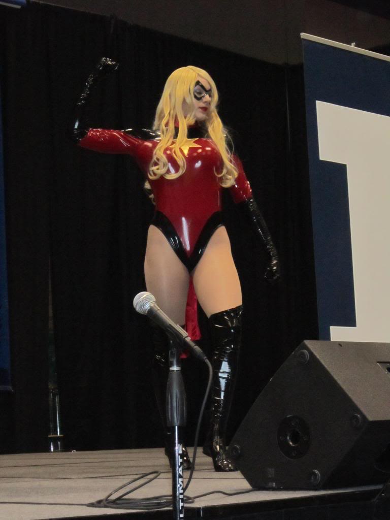 Ms.Marvel Carol Danvers PVC Cosplay Costume Sexy