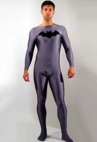 Batman Catsuit Grey Halloween Costume