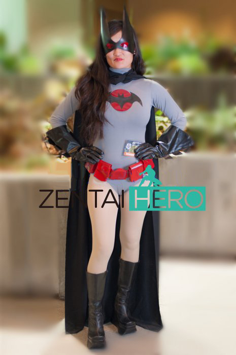 Batman Cosplay Superhero Costume Girl Bodysuit