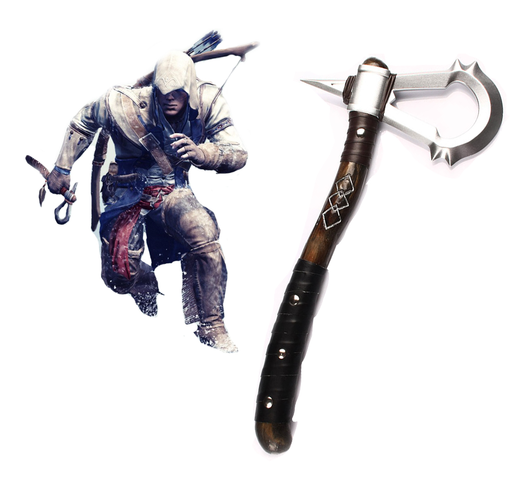 Assassin\'s Creed III Connor Tomahawk Cosplay Weapons