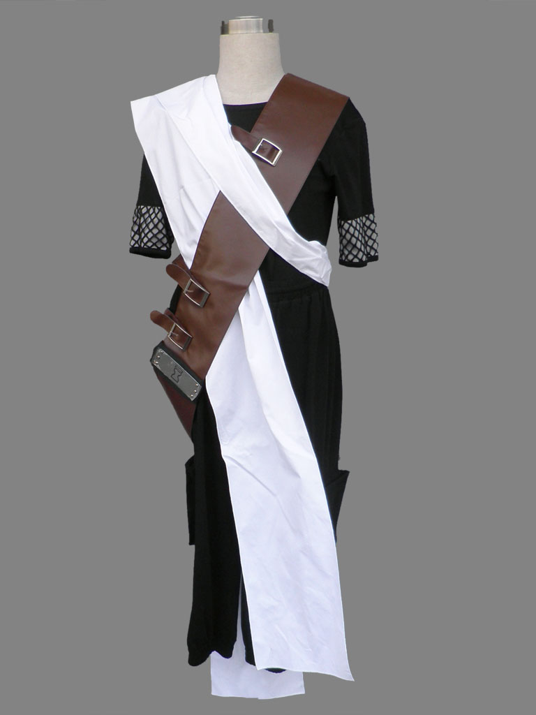 Naruto Shippuden Gaara Black Cosplay Costume