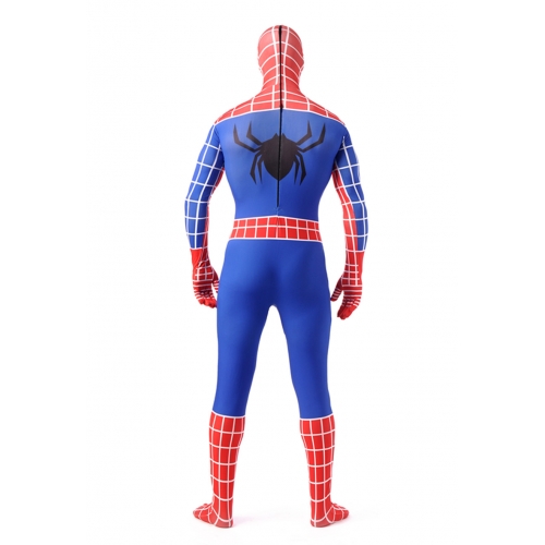 Red And Blue Adult Spiderman Costume