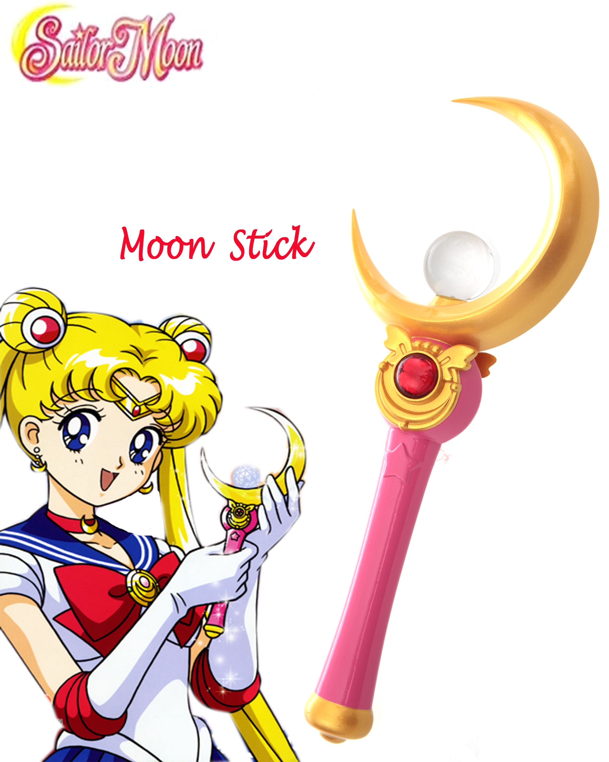 Sailor Moon Princess Sailor Moon Tsukino Usagi Moon Stick Anime