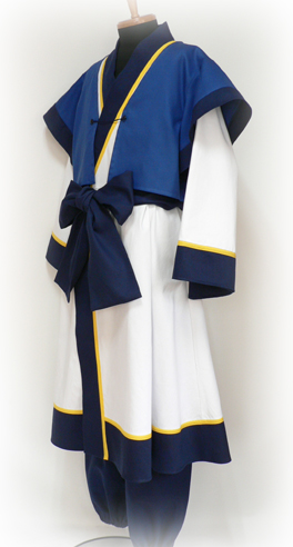 Utawarerumono Hakuoro Kimono Cosplay Costume