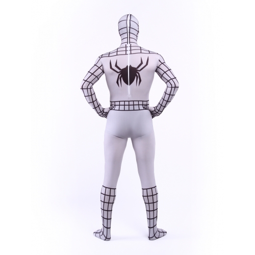 White Spandex Suits Spiderman Costume